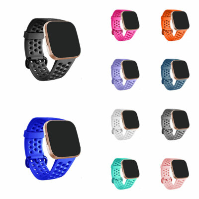 Für Fitbit Versa Band Versa 2Lite Ersatzarmband Weiche Silikonschnalle Sport* |