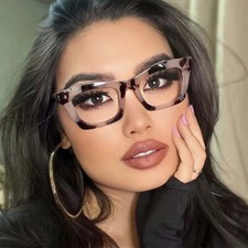 Vintage Cat Eye Spring Hinge Reading Glasses for Women
