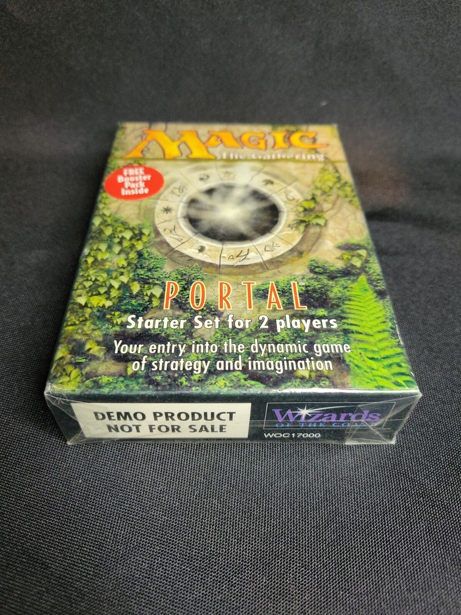 Magic: The Gathering Portal スターターセット 未開封 DEMO NOT FOR SALE 1997 MTG Magic the Gathering Portal Starter Set