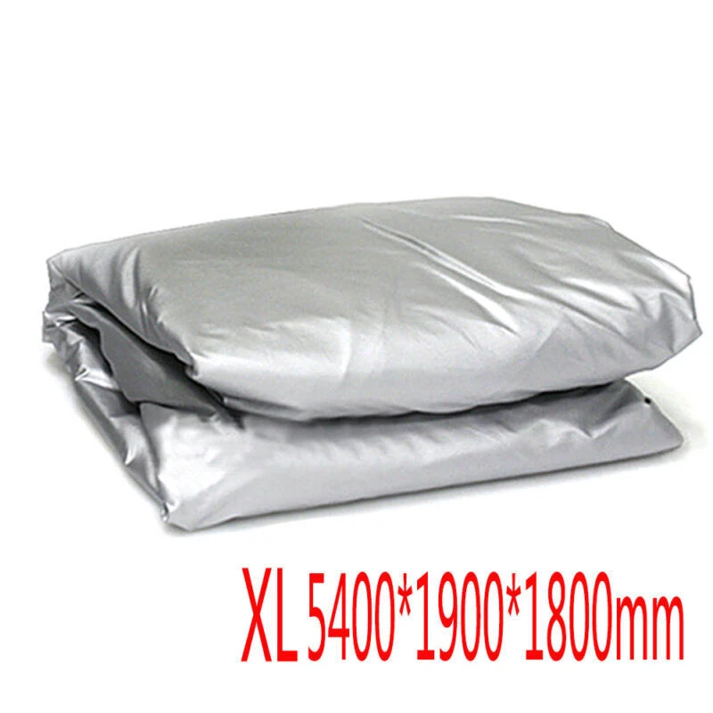 Cubierta completa de auto para SUV furgoneta camión impermeable interior exterior polvo rayos UV lluvia nieve XL Foto 3 de 4