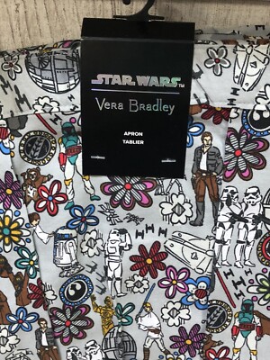 新品　ヴェラブラッドリー エプロン　スターウォーズ　star wars タブリエ New Vera Bradley Star Wars “Far, Far Away Light Vs Dark