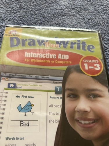 EVAN-MOOR DRAW THEN WRITE INTERACTIVE APP GRADES 1-3 - Picture 2 of 9