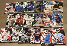 🍒 Topps MLB Fire 2021 Baseball Trading Cards- Lot Of 3