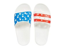 Crocs Classic American Flag Slides Men's Size 5 Women's 7