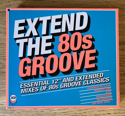 Various: Extend The 80s Groove Extended Mixes Of 80s Groove Classics 3-CD 2018