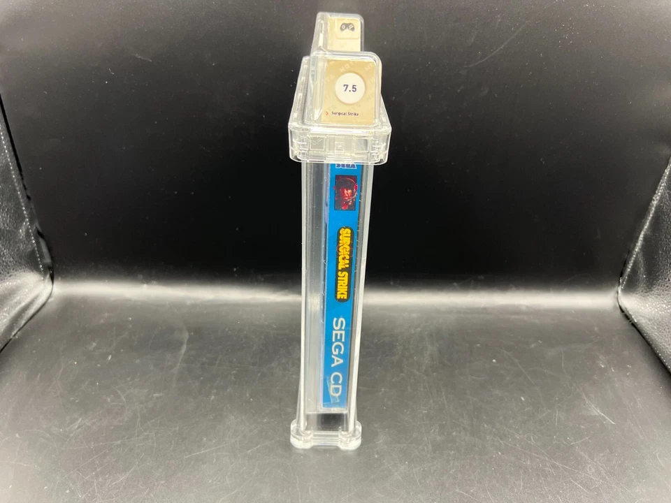 Surgical Strike Sega CD WATA 7.5 B+ FACTORY SEALED VGA - Image 3 of 4