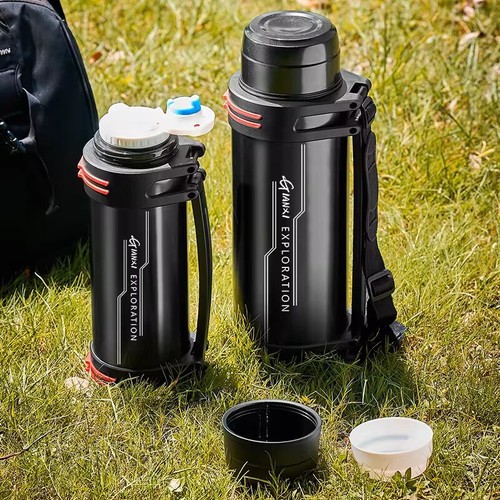 Stainless Steel Thermos Bottle Vacuum Large capacity Flasks Water Bottle - Picture 3 of 10