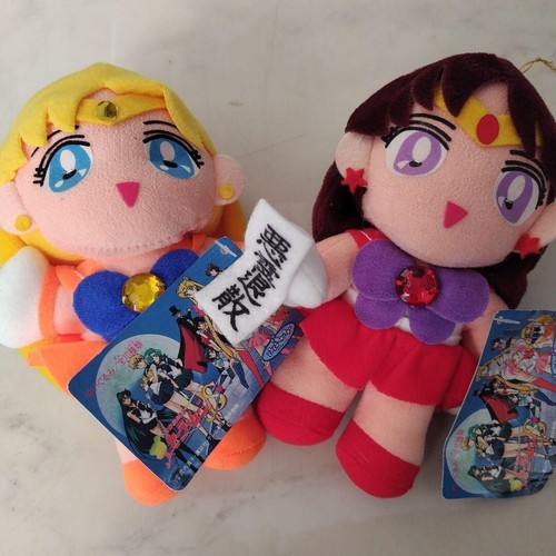 Sailor Moon S Set of 10 Plush Complete Collection Rare Vintage Used from Japan - Picture 6 of 19