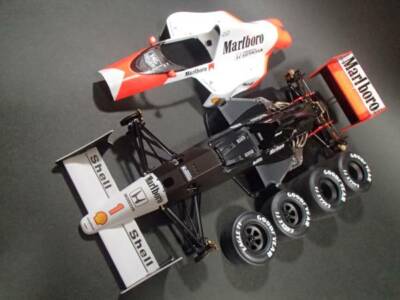 Rare Kit Fujimi 1/20 McLaren Honda MP4 / 5 Monaco Spain GP with