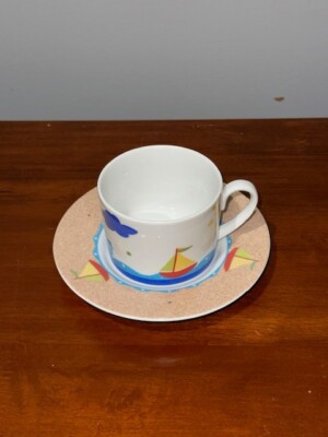 RARE Studio Nova Soft Seas Cup & Saucer Y0270 Fine China Replacements