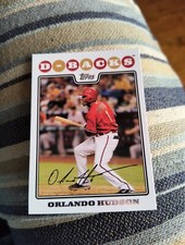 ORLANDO HUDSON 2008 TOPPS  #191 FREE SHIPPING 