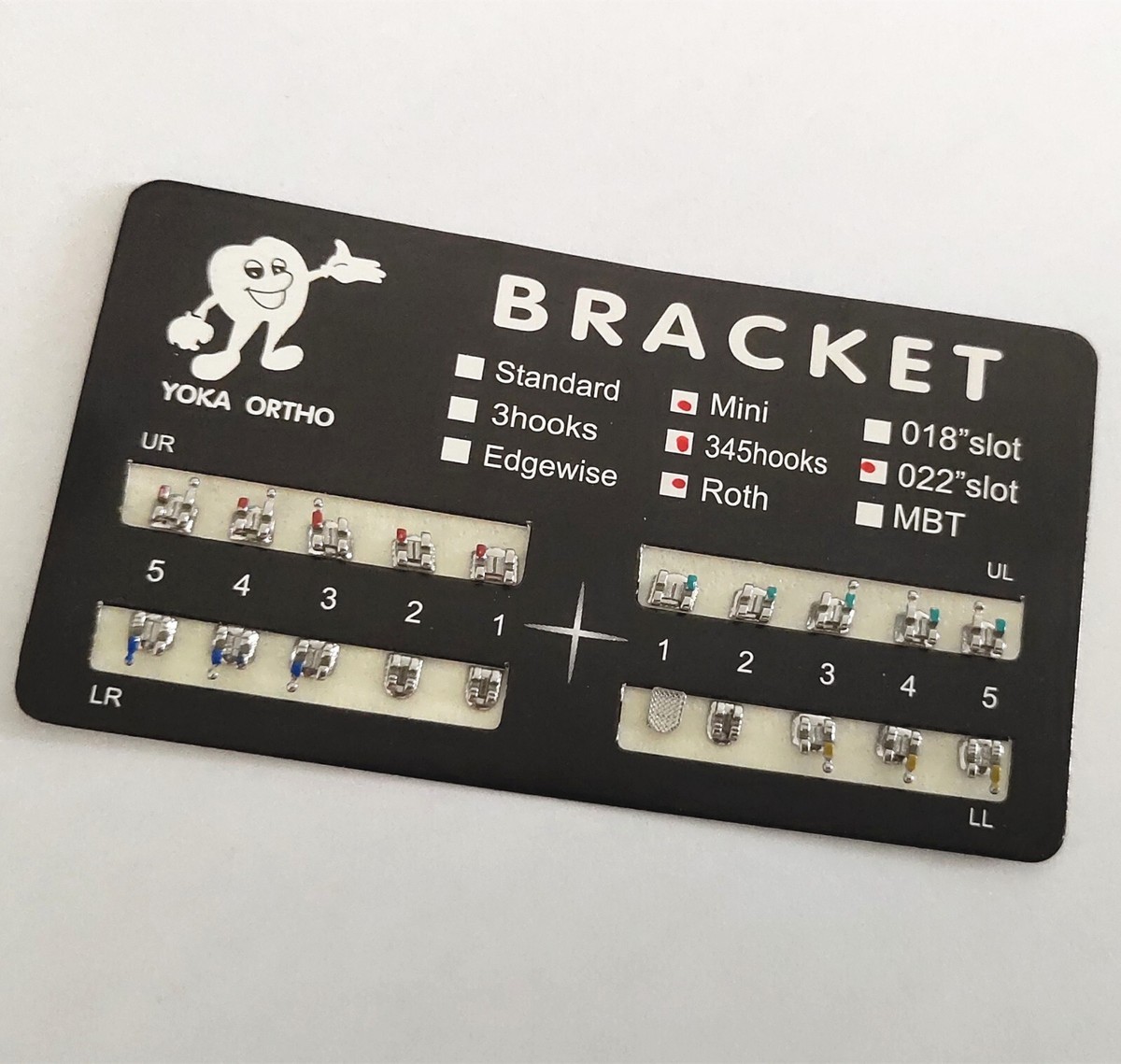 Pack 20 Pezzi Brackets Ortodontici Mini Roth/MBT - Pack Da 20 - Foto 7