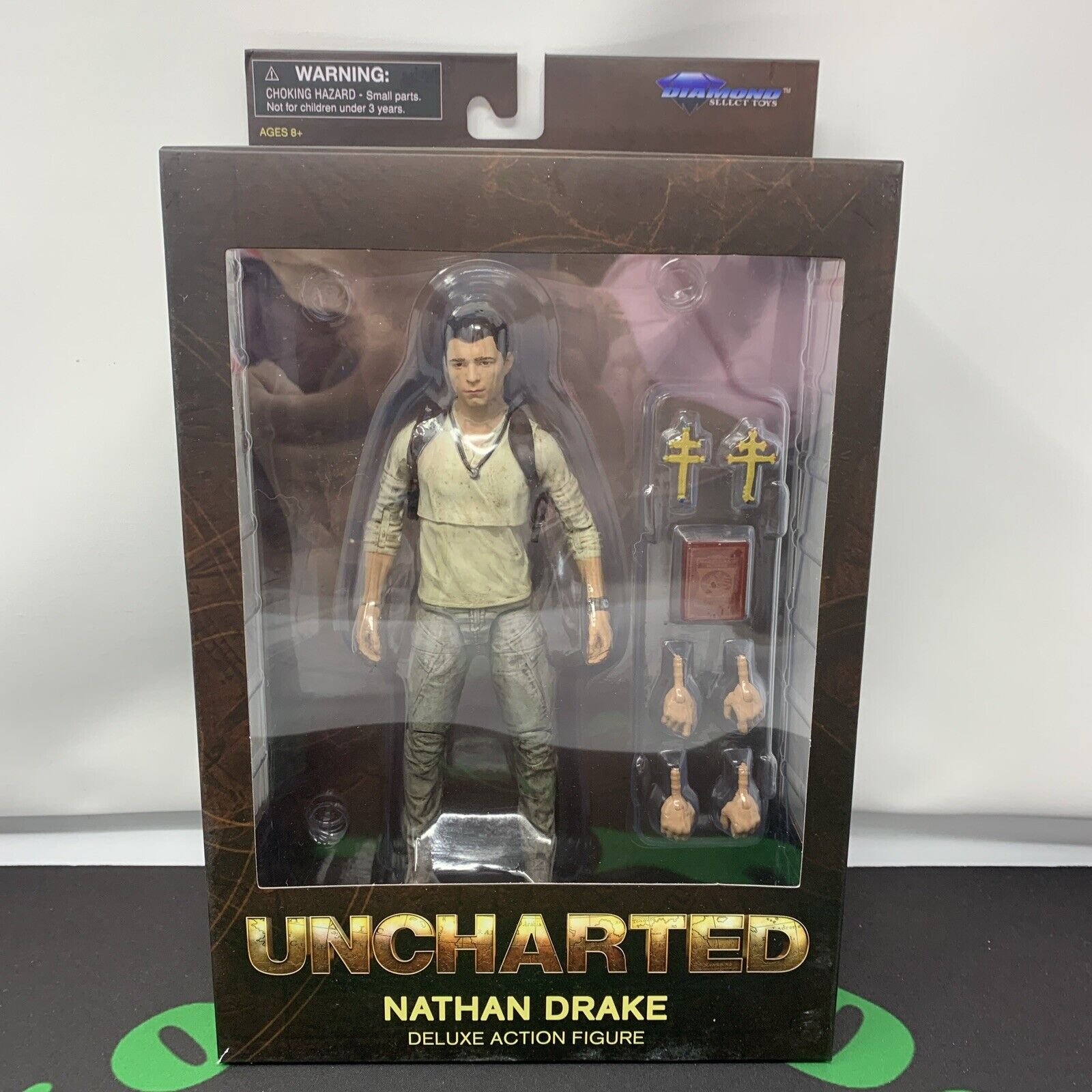 Uncharted (2022) Nathan Drake Deluxe Action Figure Diamond Select