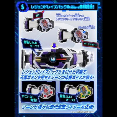 Kamen Rider Ziingazer from Kamen Rider Outsiders DX Laser Raise