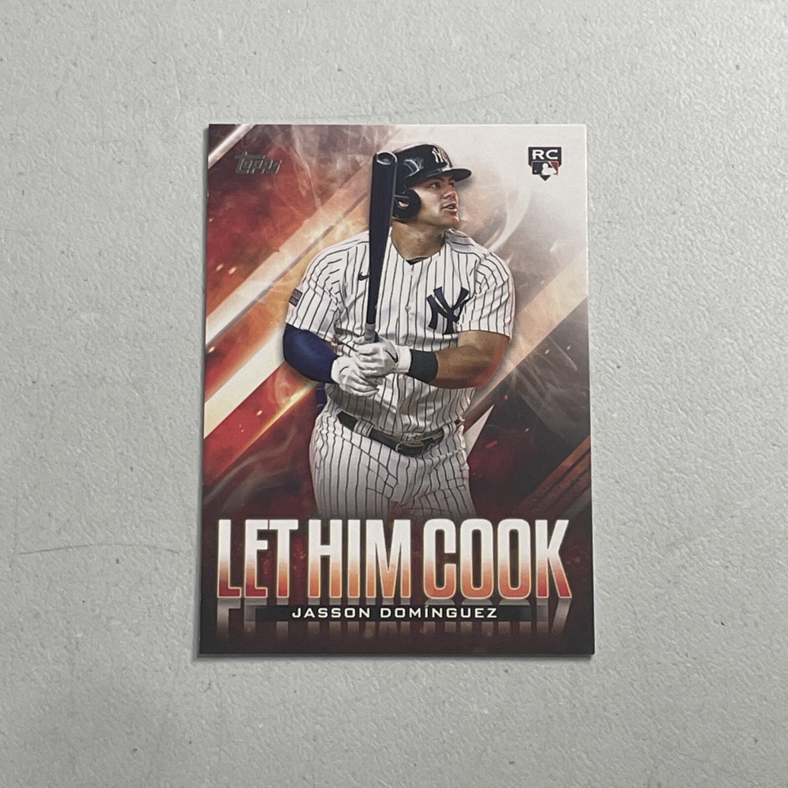 2024 Topps Update Series Let Him Cook #LHC-7 Jasson Dominguez RC Rookie
