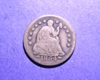 1854-O Seated Liberty Half Dime — photo from another recent sale