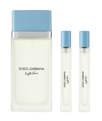 Dolce & Gabbana Light Blue Pour Femme EDT Set 100ml + 2x10ml OVP NEW