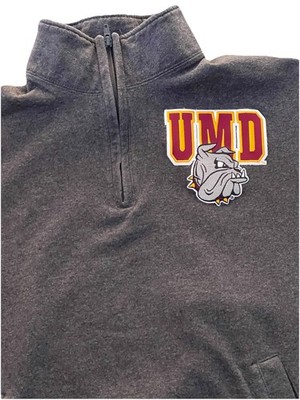Vintage UMD Bulldogs 1/4 Zip Champion Eco Fleece Sweatshirt Men s Large NCAA