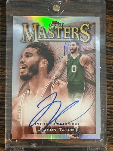Jayson Tatum 2023 Topps Finest Masters Autograph 41/50