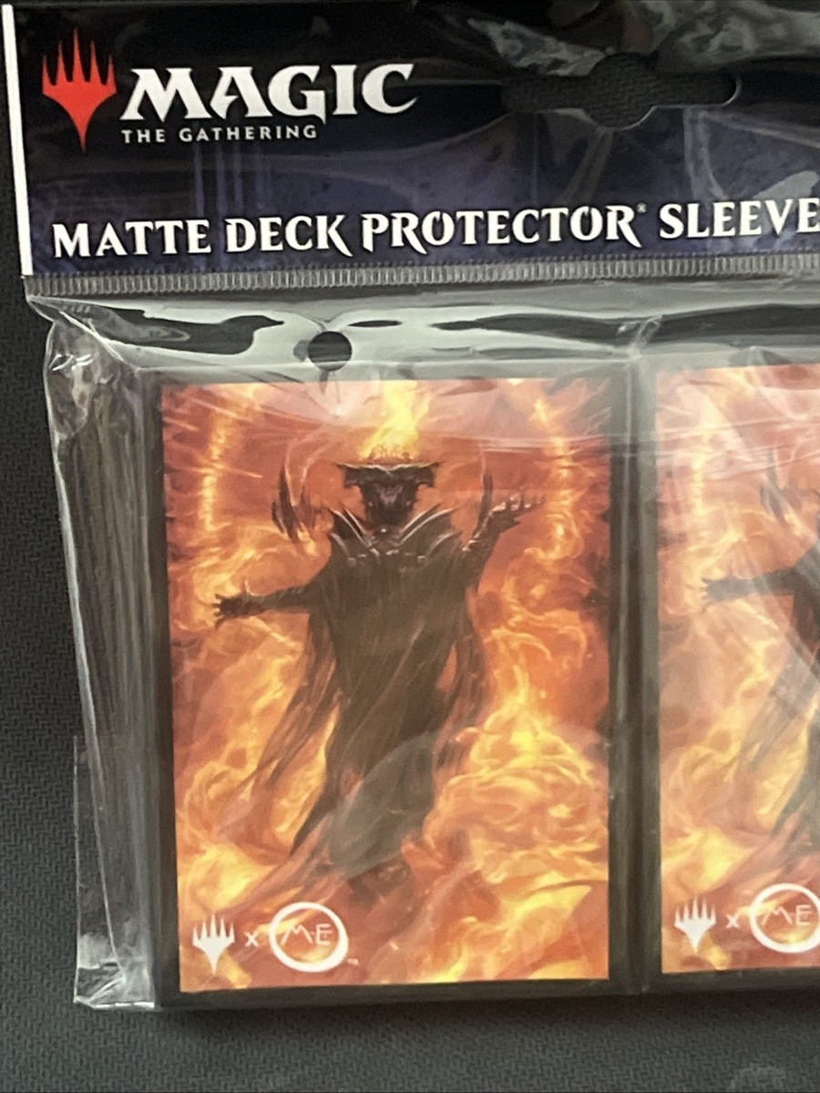 Ultra Pro Sauron Card Sleeves LOTR Tales Of Middle Earth Magic The  Gathering MTG