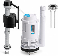 3 Inch Dual Flush Valve Replacement Kit for One-Piece Dual Flush Toilets, Top Pu