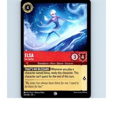    Disney Lorcana - Elsa - Ice Surfer - 109/204 - Non Foil - NM