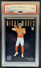 2024 Panini Clearly Donruss Bo Nix Night Moves RC Rookie #7 Broncos PSA 9