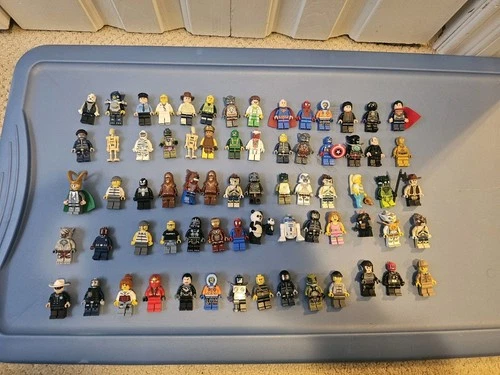 Lego Minifigure Lot Star Wars Chima Marvel