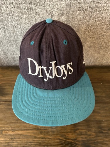 Vintage FootJoy DryJoys Hat Snapback New Era FJ Golf Cap USA Blue Med. Large