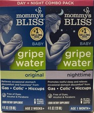 Mommy's Bliss Gripe Water Day  Night Combo Original  Night Time Exp. 12/2026