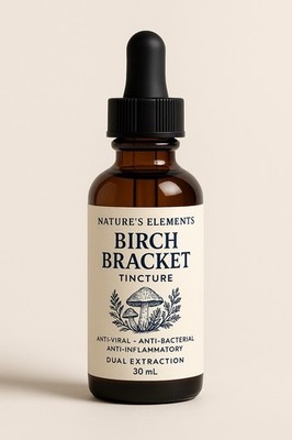 Birke Polypore Tinktur - Duel Extraction 30ml Amazing