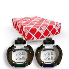 FEBI BILSTEIN 4x Bremsbacken Bremsbackensatz für Trommelbremse Hinten 37237