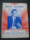 SONGBOOK 1970 JULIO IGLESIAS. SAN REMO FESTIVAL. MARAZUL EDITIONS, BARCELONA