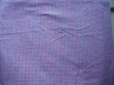 rotweiß karierter Stoff 150x215cm Baumwolle Bauernbettwäsche