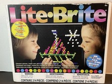 BRAND NEW nib Lite-Brite Ultimate Classic Toy Basic Fun 02215 W/ pegs FAMILY FUN