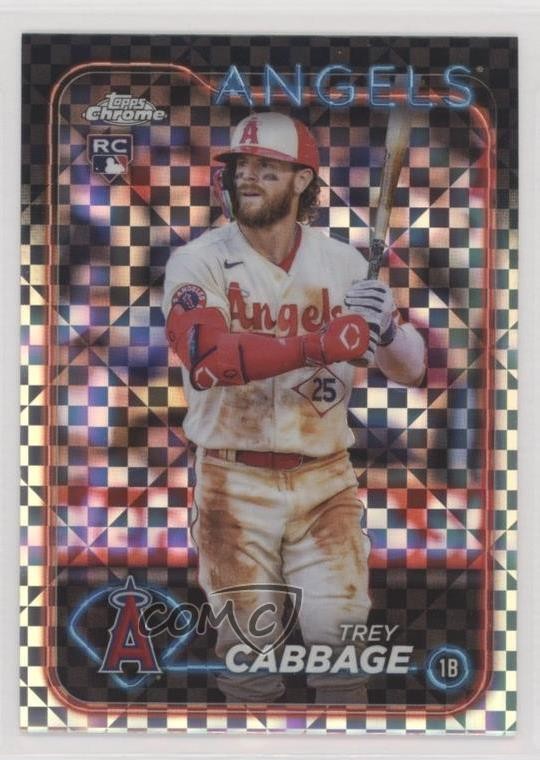 2024 Topps Chrome X-Fractor Trey Cabbage #226 Rookie RC 19yg