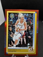 2025 Donruss WNBA Rebecca Allen #76 Red Holo /299 Chicago Sky
