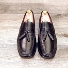 $595 Nordstrom SANTONI Montana Loafer  11 D  Black * add $15 Cedar Trees — photo 2