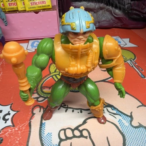 Vtg MAN-AT-ARMS Motu Masters Of The Universe He-Man Action Figure Complete