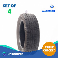 Set Of 4 Used 22560r17 Goodyear Reliant All-season 99v - 6.5-8.532 189qw Set Of 4 Used 22560r17 Goodyear Reliant All-season 99v - 6.5-8.532 189qw