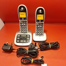 BT 4600 Cordless Phones with Big Buttons Silver - Twin Pack