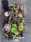 3.10 Lbs Vintage Costume Jewelry Lot Wear Repair Craft Rhinestone Reseller — photo 7