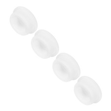 4Pcs T-Shaped Silicone Plugs 34.8 1-3/8 Inch Dia White