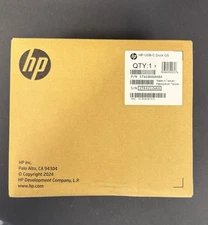 HP USB-C Universal Dock G5 New in Box NIB Docking Station P/N: 5TW10AA#ABA