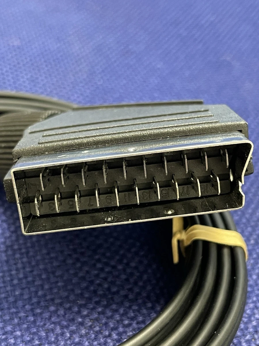 Cavo Atari Cable ST Scart DIN 13 pin 520 1040 STF STFM FBAS Composito Schermato