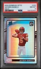 2024 PANINI DONRUSS OPTIC HOLO #248 JAYDEN DANIELS ROOKIE RC PSA 8