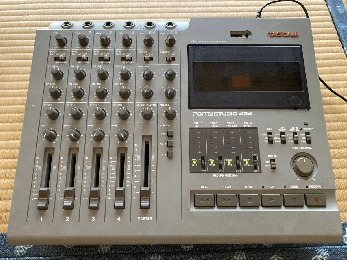 TASCAM PORTASTUDIO 424 ジャンク TASCAM Tascam PortaStudio 424 mkII タスカム マルチトラック