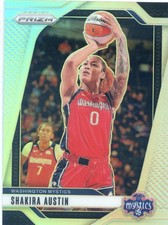 2024 Panini Prizm WNBA SHAKIRA AUSTIN #134 SILVER PRIZM MYSTICS