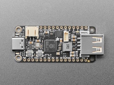 Adafruit Feather RP2040 Microcontroller Board mit USB Host - Dual-Core,8MB Flash