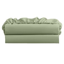 2 PCS Twin XL Fitted Sheet Hotel Quality Deep Pocket Microfiber Sage Green